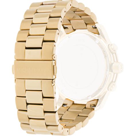 michael kors gold watch band replacement